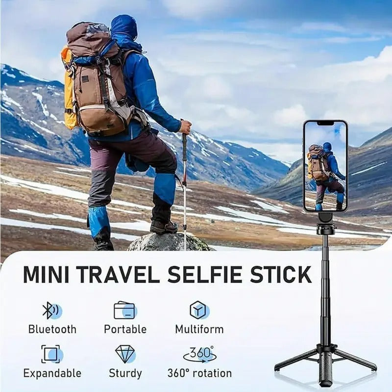 TechBuddy™ Mini 4-in-1 Magnetic Selfie Tripod