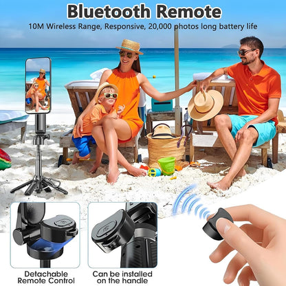 TechBuddy™ Mini 4-in-1 Magnetic Selfie Tripod